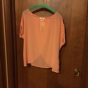 Soft pink top